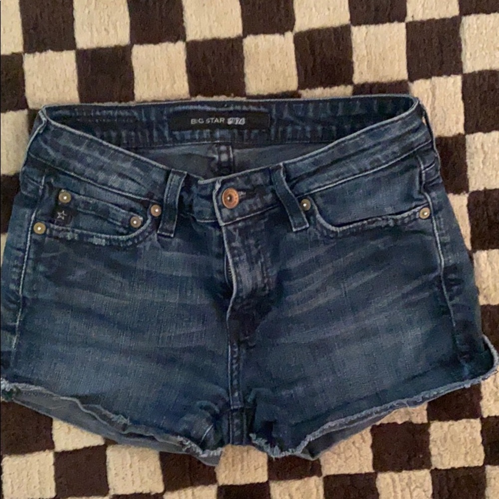 Big star 1974 jean shorts size 26